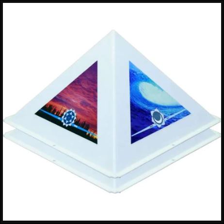 Pyramid Meditation Cap for Daily Meditation ( Set of 2 )